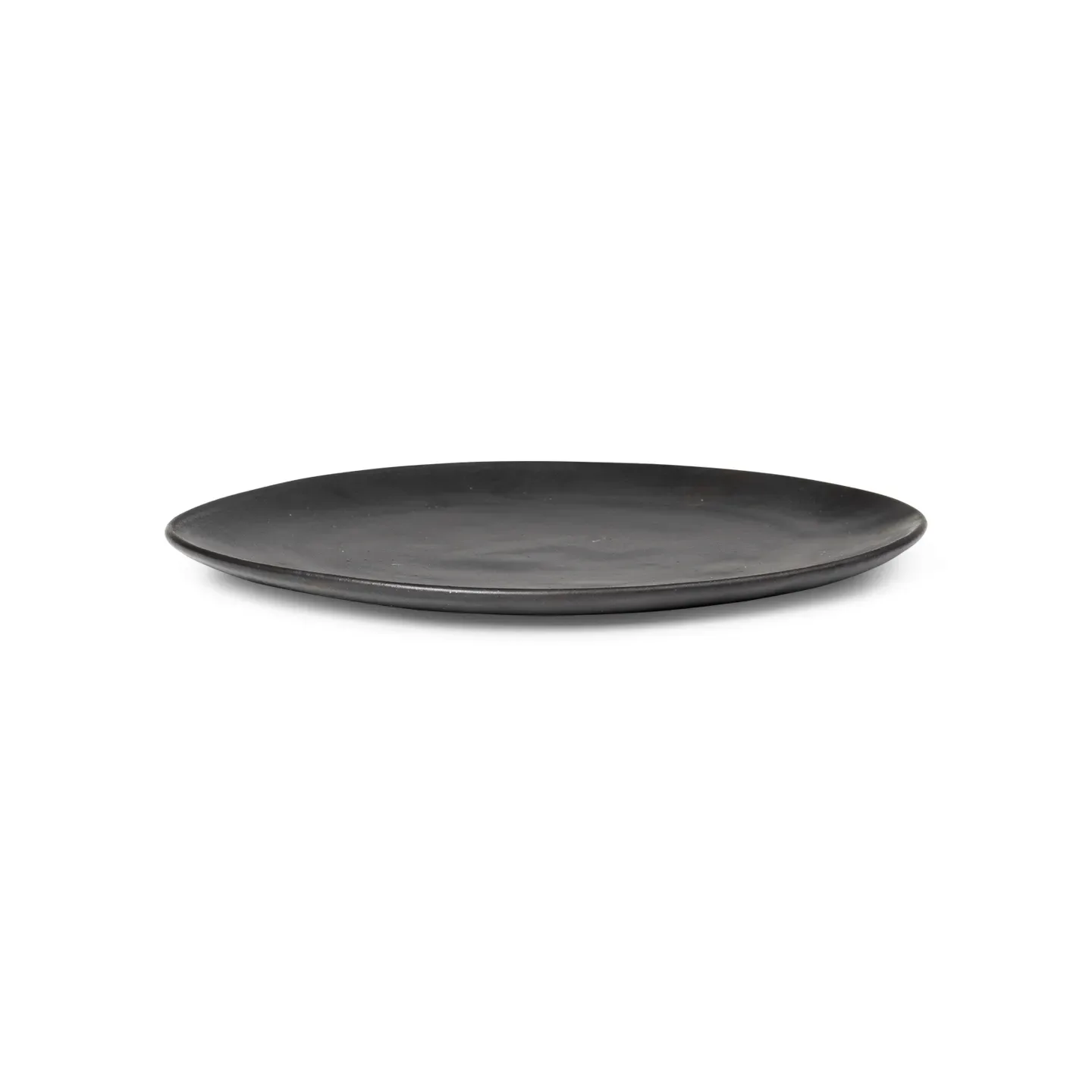 Ferm Living Flow tallrik 22 cm Svart