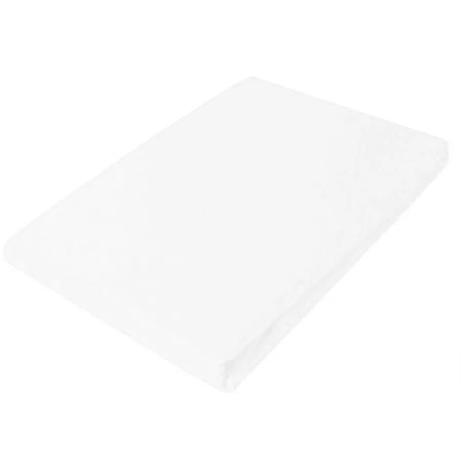 Living Home Fixleintuch Uni weiss Baumwolle 180 x 200 cm