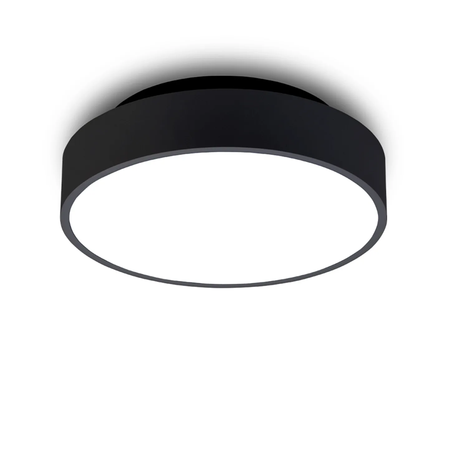 Luna C260 LED Taklampe Uplight CCT Svart - Antidark - Stue - Plast