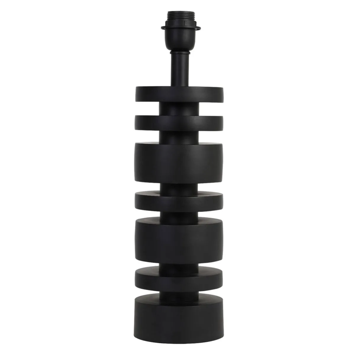 Light & Living - Desley 40cm - Lampfot - Svart