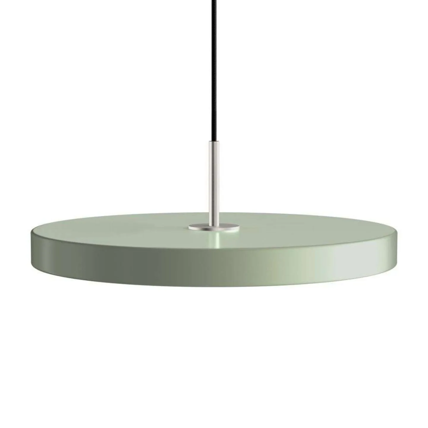Asteria Taklampa Medium Olive/Steel Top - UMAGE - Vardagsrum - Metall