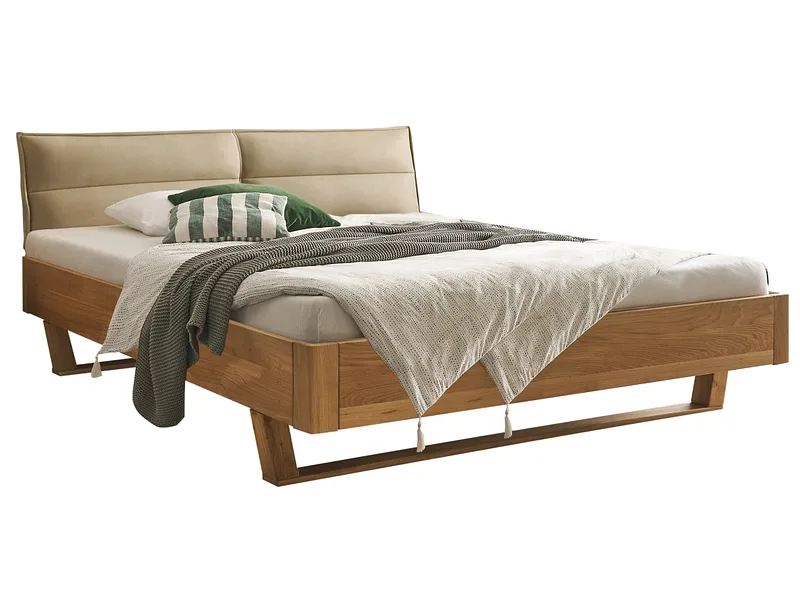 Bett PHOENIX 180x200cm massives holz eiche