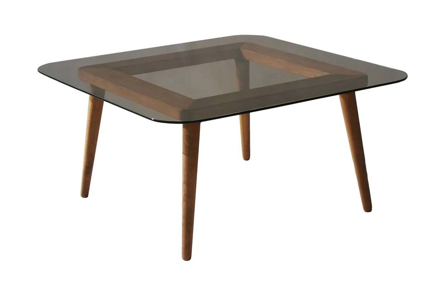 Selter Soffbord 80 cm - Brons/Glas