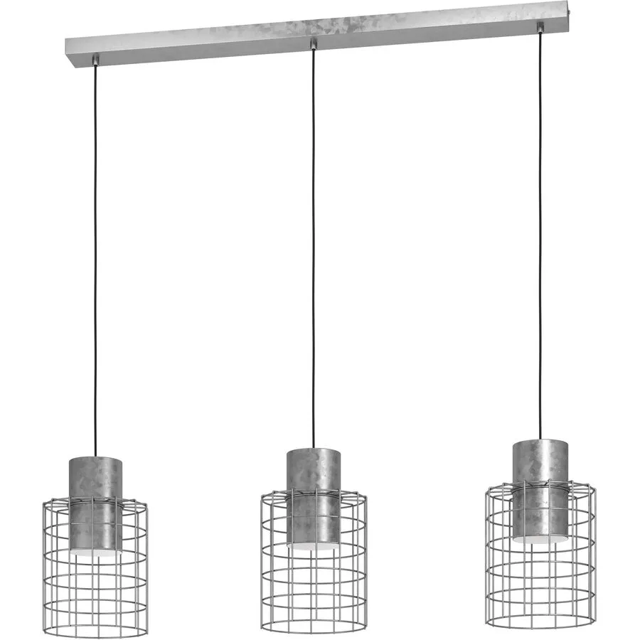 Eglo Pendellampe Milligan Stahl 20 cm 110 cm - Farbe: verzinkt