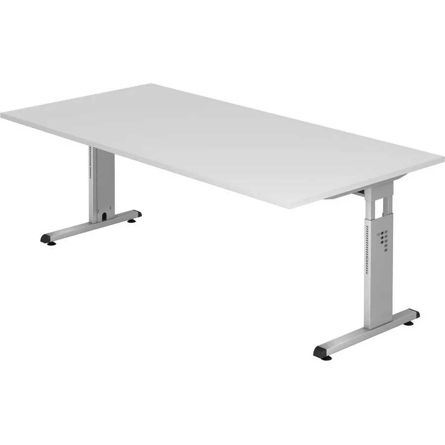 Schreibtisch Office weiss Holzwerkstoff B 200 T 100 cm