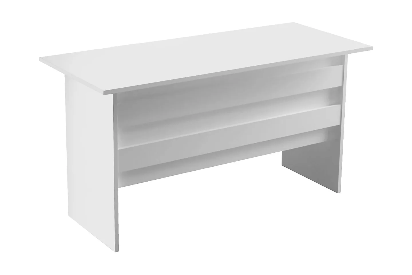 Barrock Skrivbord 140 cm - Vit