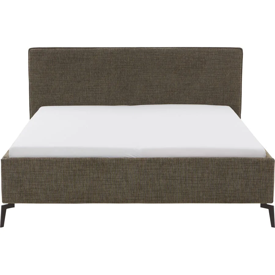 Bett Lina Moss green Polyester 180 x 200 cm