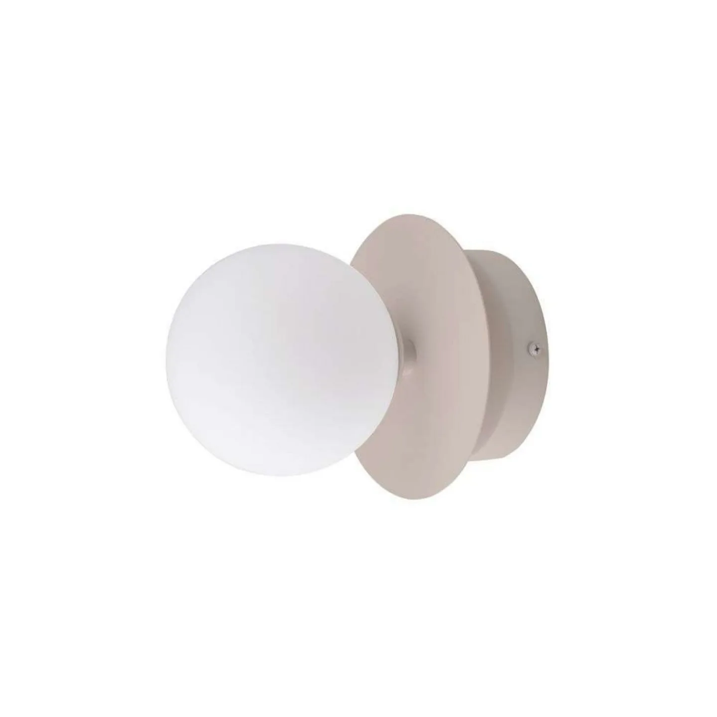 Globen Lighting Art Deco IP44 vägglampa/plafond Mud-vit
