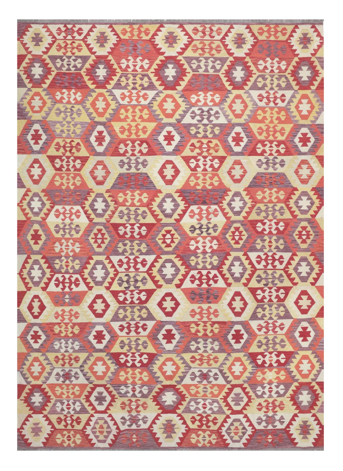 Orientalsk Teppe - Vegi Kelim Hand Woven - 248 x 352 cm (Størrelse: 248 x 352 cm)