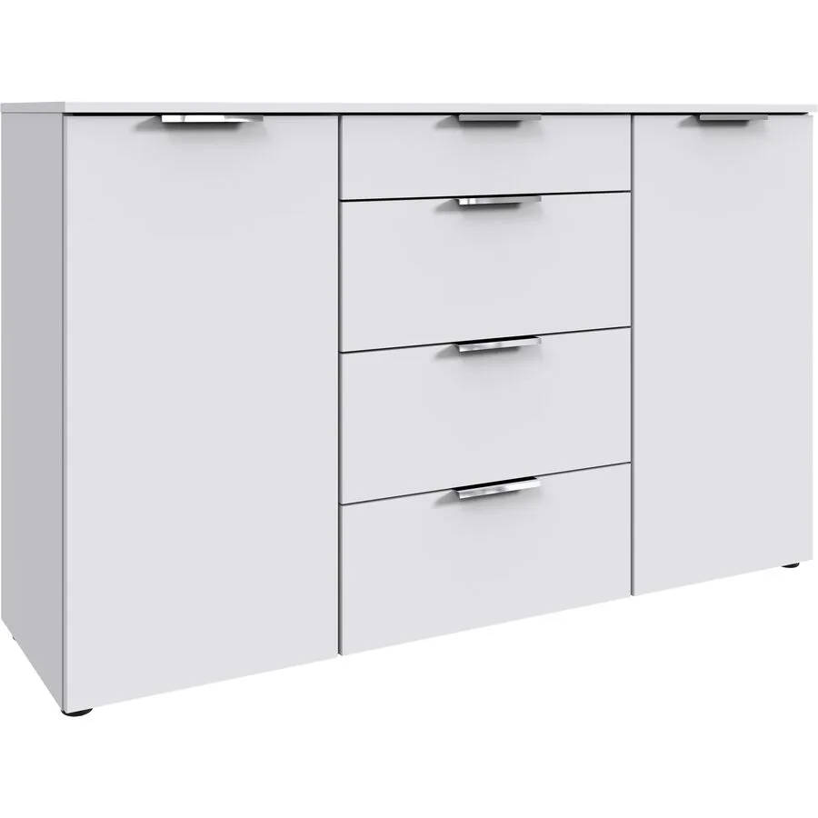 Kommode Sanko Weiss Holzwerkstoff 135 cm 41 cm