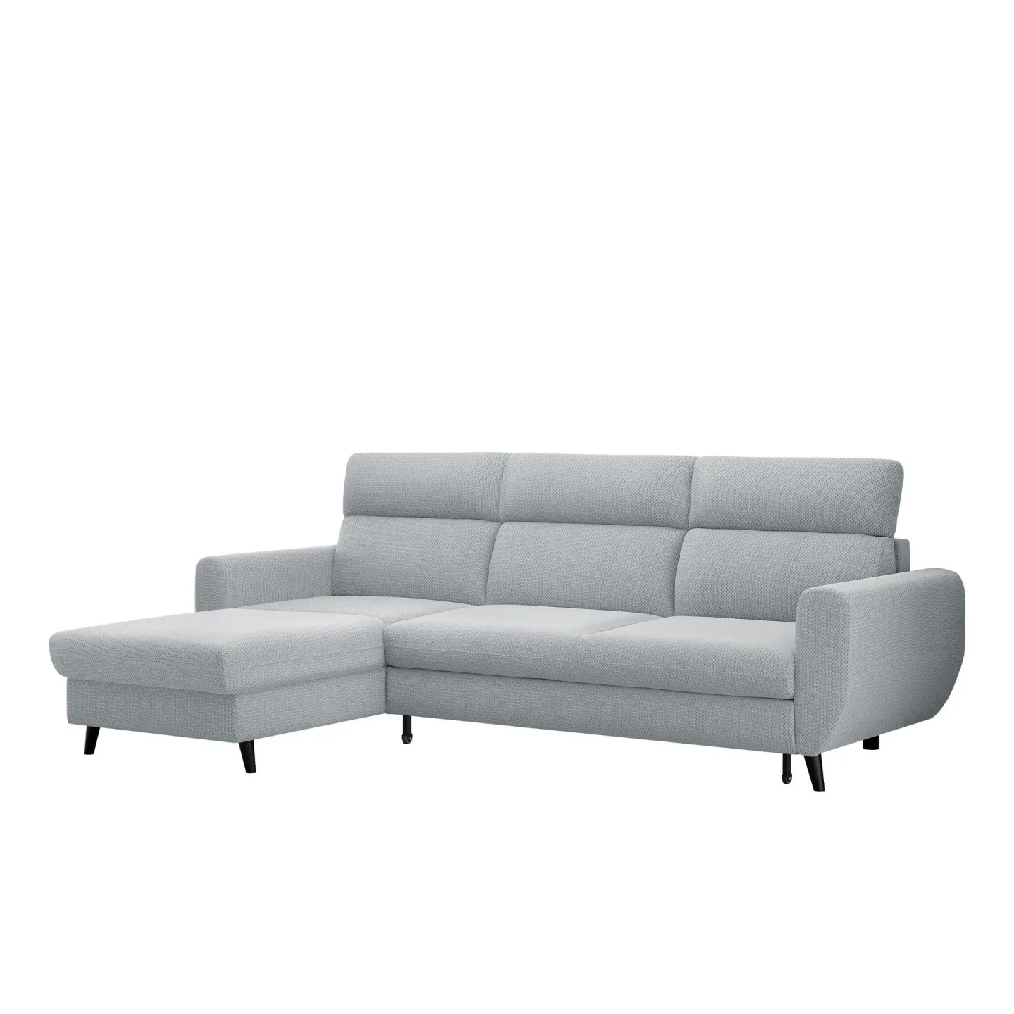 Vylon 3-sits Bäddsoffa med divan - Blå