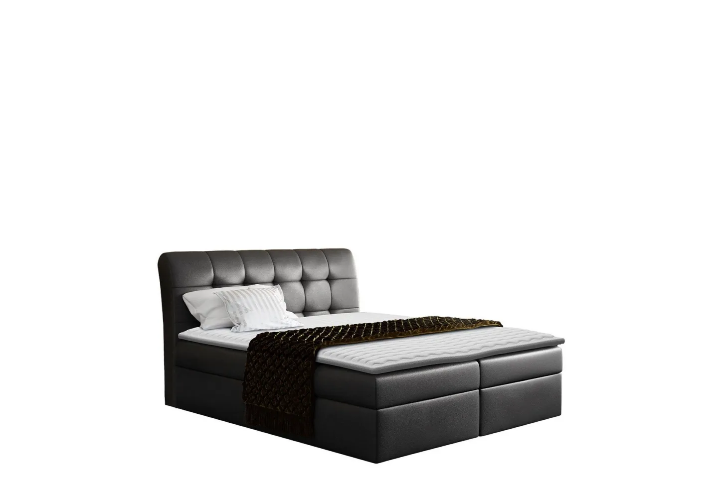 Alvik Sängpaket Kontinentalsäng 180x200 cm - Svart