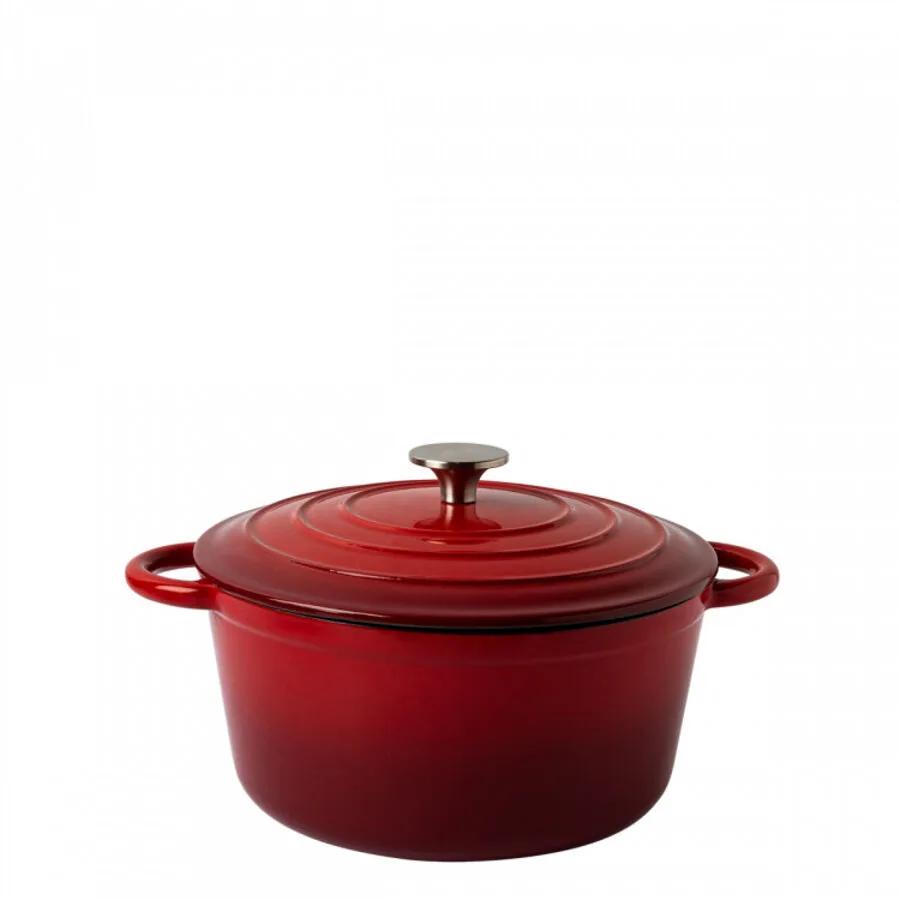 Sola Gusseisen-Topf Jupiter Rot 24 cm 24 cm 4 l