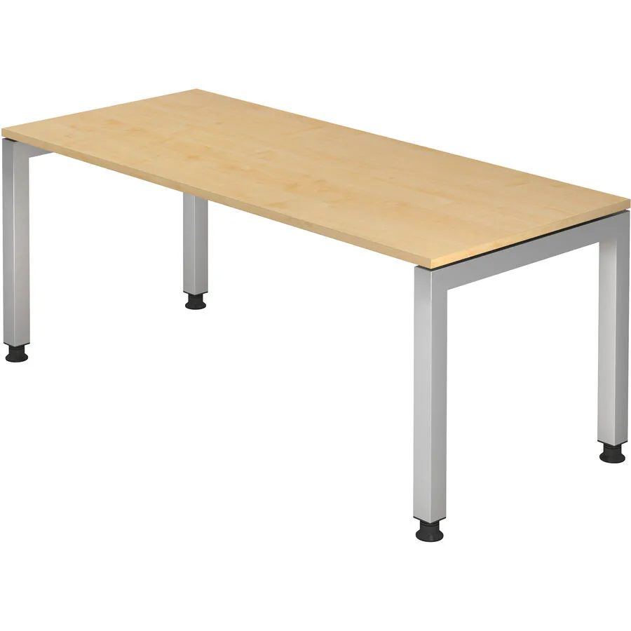 Anbautisch Office Ahorn Holzwerkstoff Höhenverstellbar B 180 T 80 cm