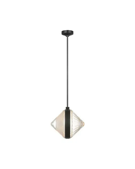 Copper Coast 15" PendantKaro and Olive Cut Bronze