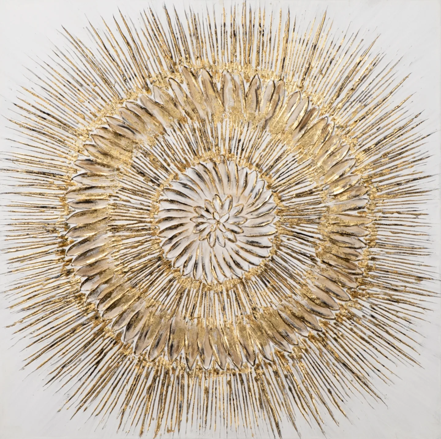 image LAND Bild Mandala Goldzauber Gelb | Schubiger Möbel