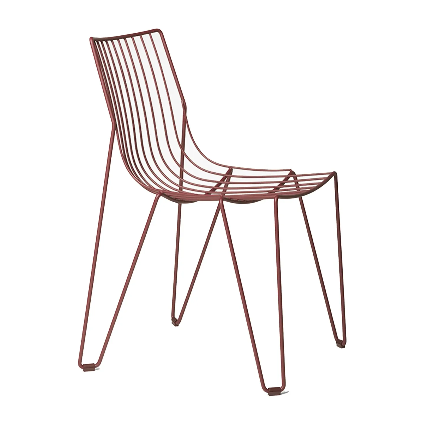 Massproductions Tio Stuhl Wine Red