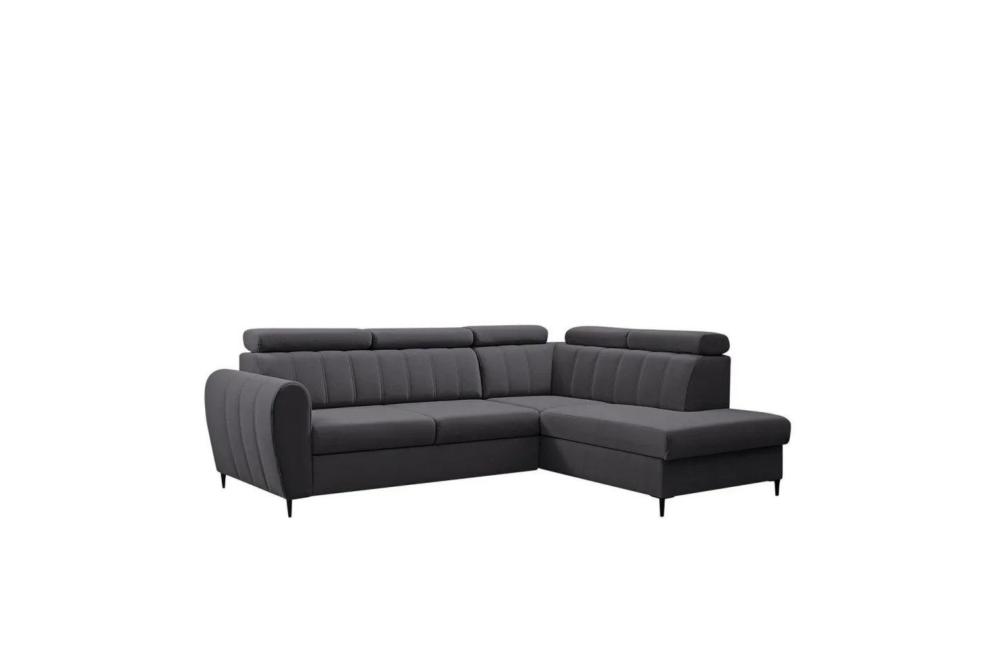 Hoffman Soffa med Schäslong 3-sits - Grå