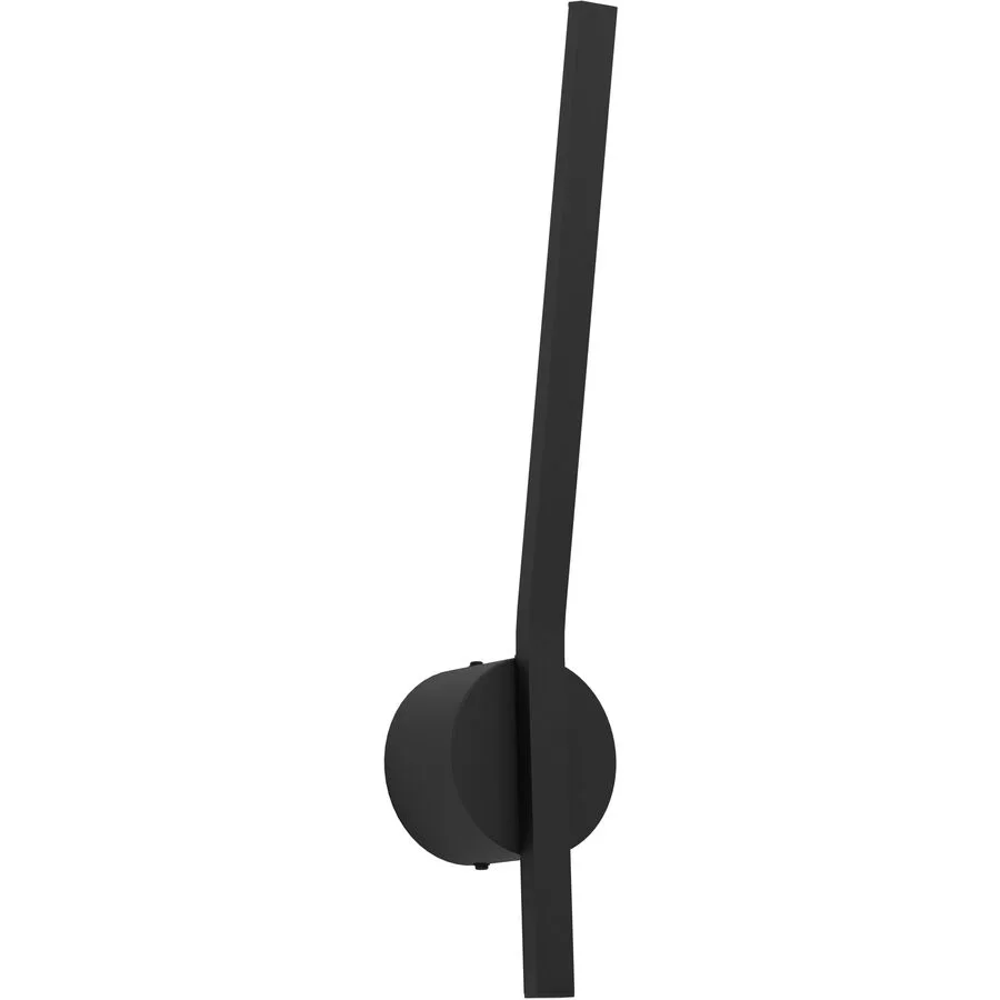 Eglo Wandlampe aussen Taparita Schwarz Stahl 44 cm - LED - Lichtfarbe: Warmweiss - LED Energiesparlampen