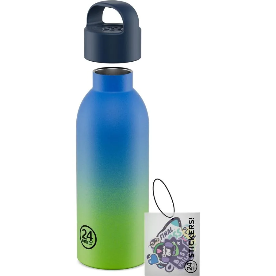 Thermosflasche 24 Bottles Bop Squad Edelstahl H 22.6 cm 500 ml