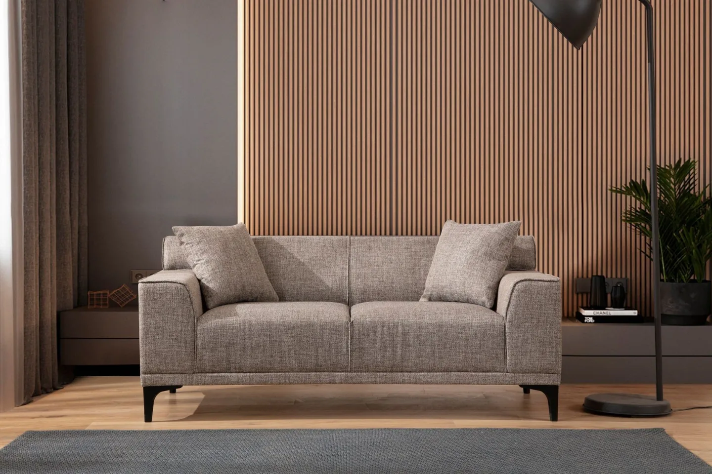 Mississauga Soffa 2-sits - Brun