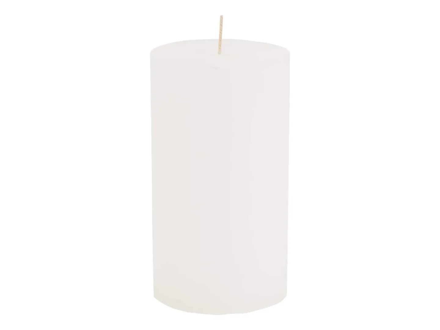 Kaheku Kerze Weiss 18 cm Weiss | Schubiger Möbel