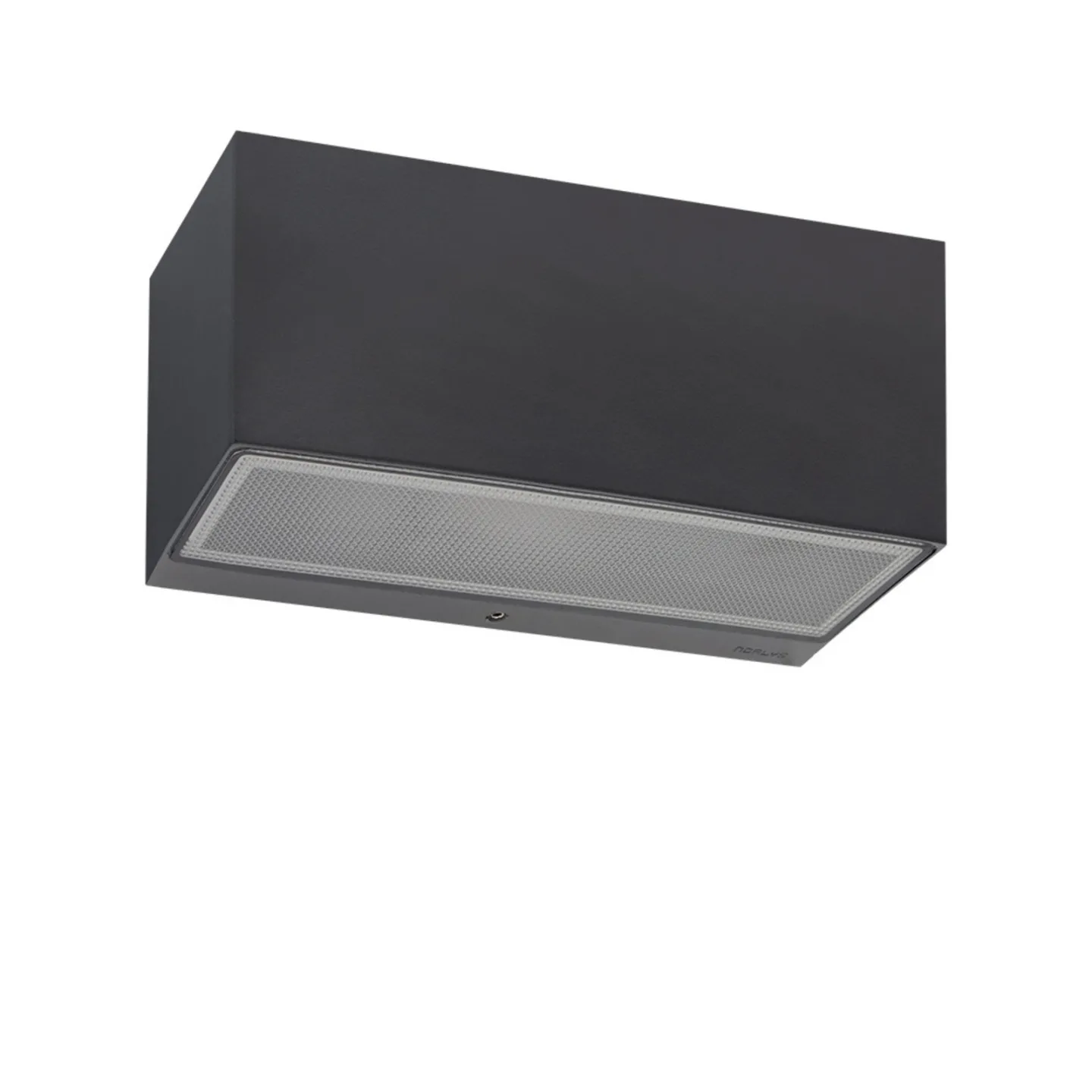 Asker Big Down LED Udendørs Væglampe Grafit - Norlys - Terrasse - Aluminium