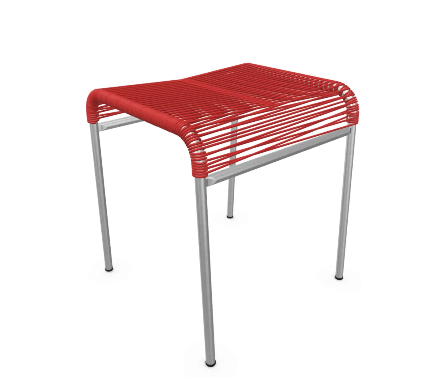 Schaffner Spaghetti-Hocker Säntis Hoch Feuerverzinkt Rot | Schubiger Möbel