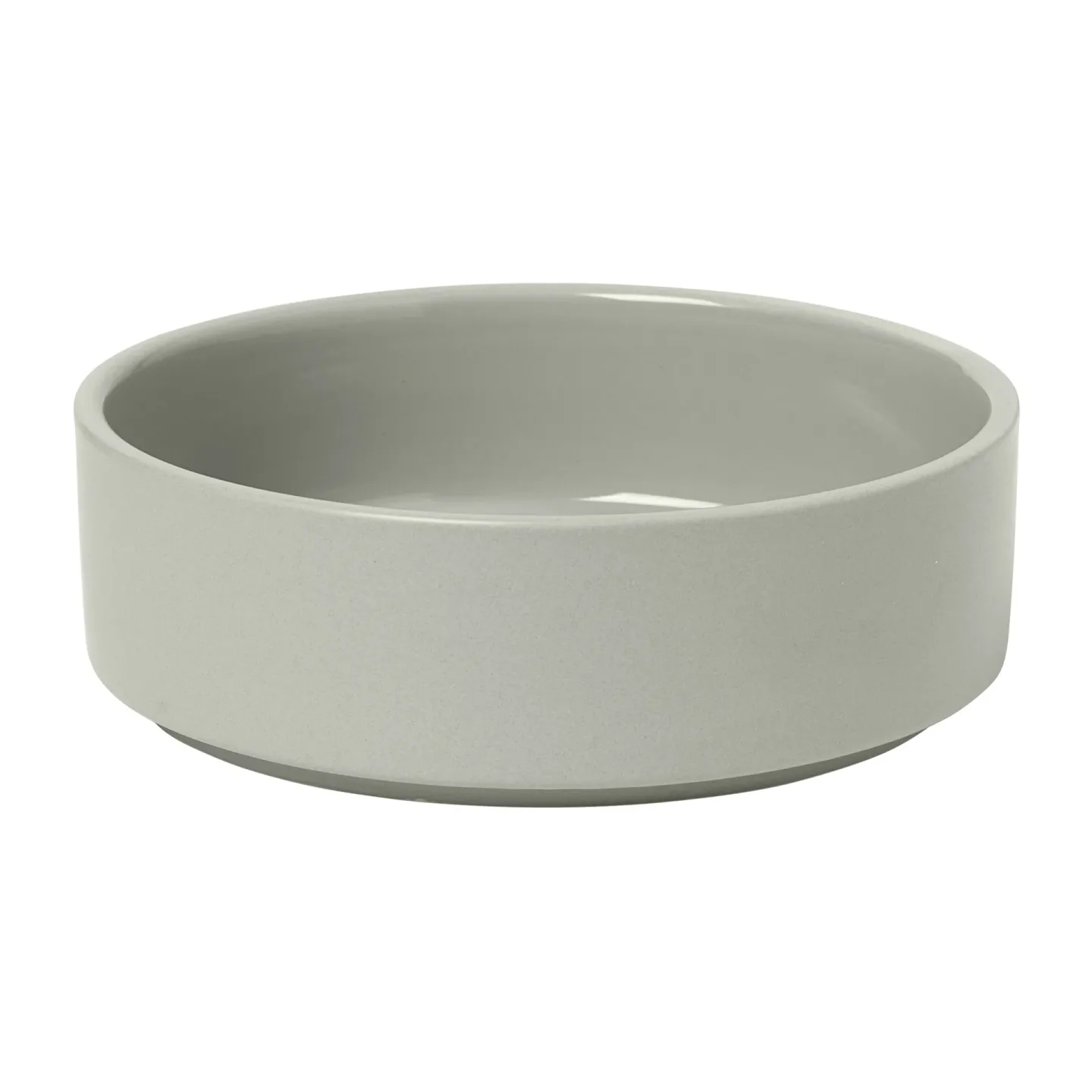 blomus Pilar Schale niedrig Ø14cm Mirage grey