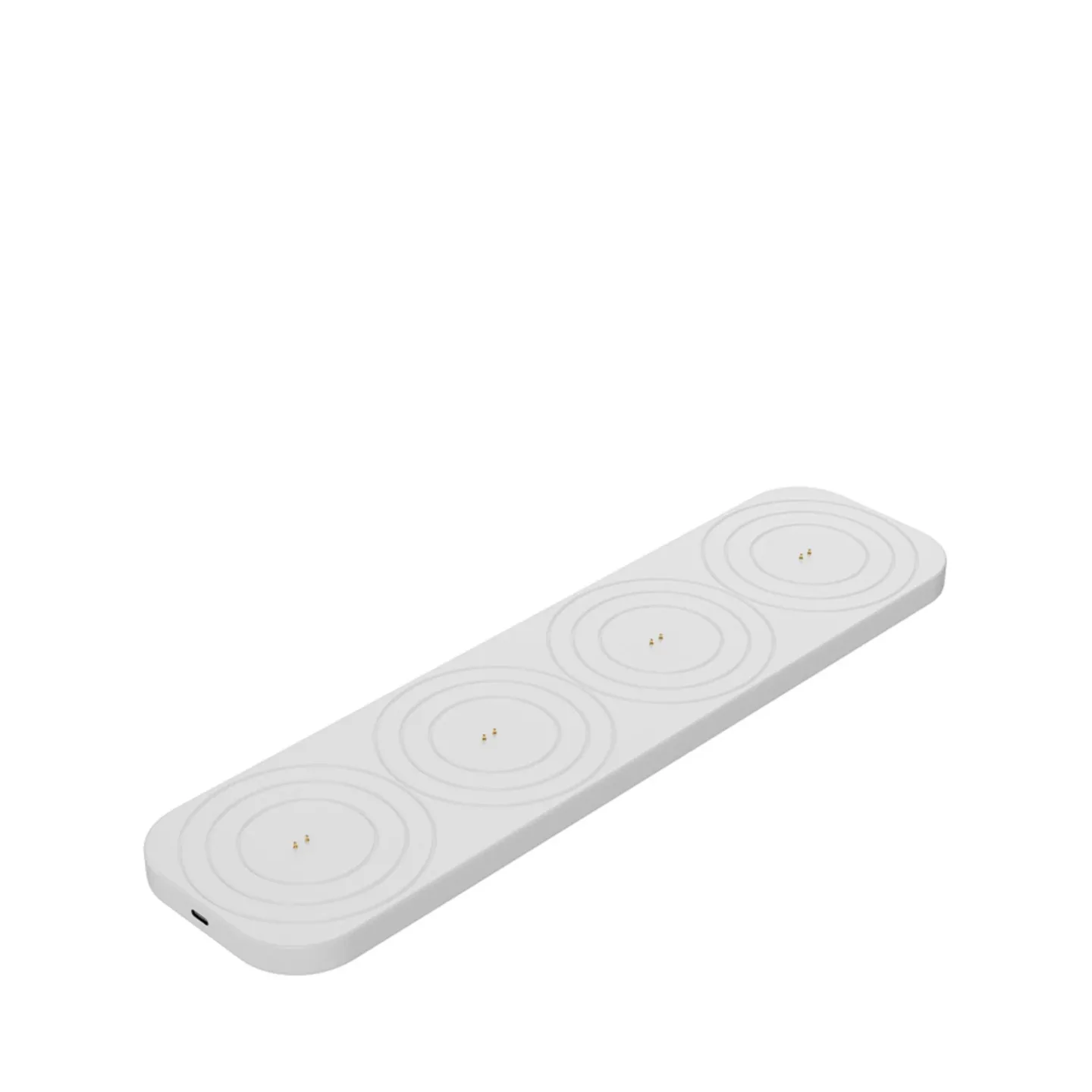 Aufladbar LED Basis Medium USB-C 34,5x9 cm White - Uyuni Lighting - Wohnzimmer - Kunststoff