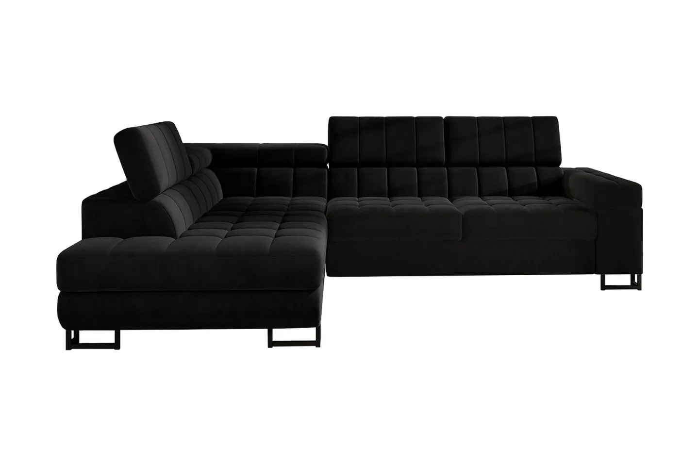 Warwick 4-sits Bäddsoffa - Svart