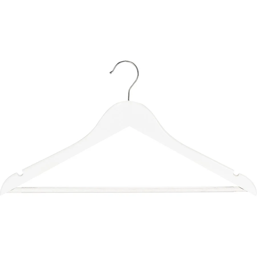 Kleiderbügel-Set Enzo weiss Eukalyptus B 44.5 cm Set