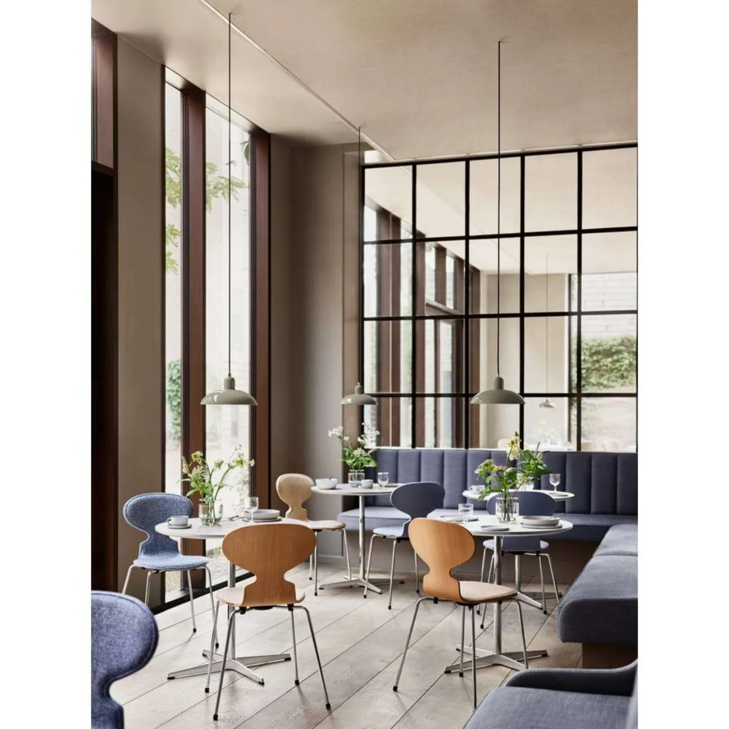 KAISER idell™ 6631-P Pendel Olive Grønn - Fritz Hansen - Stue - Skandinavisk - Metall