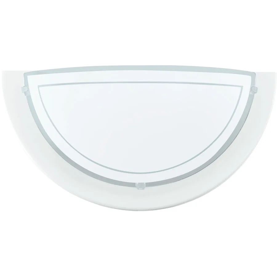 Eglo Wandlampe Planet 1 Weiss Stahl 14.5 cm