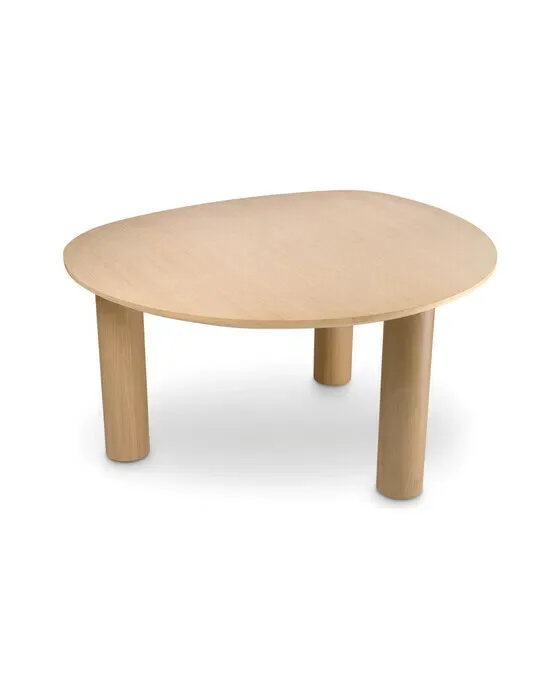 Lombardo Dining Table Natural Oak Veneer