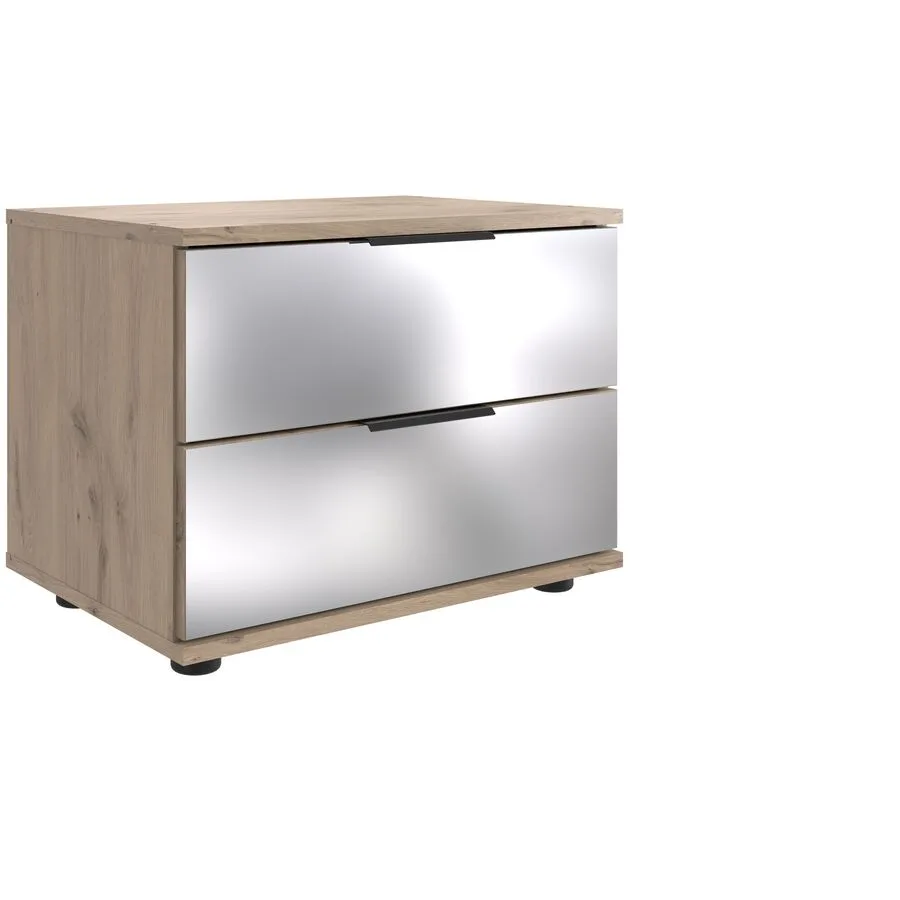 Nachttisch Metac Eiche Nachbildung Holzwerkstoff B 52 H 40 cm
