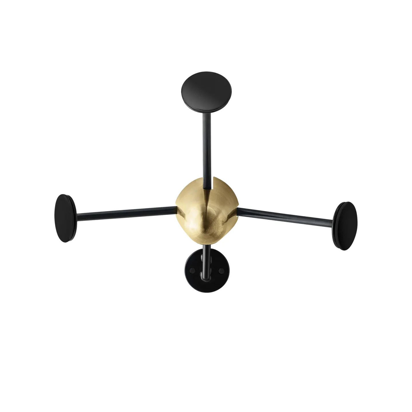 Gubi - Matégot Coat Rack Svart - Klädhängare - Mathieu Matégot - Svart