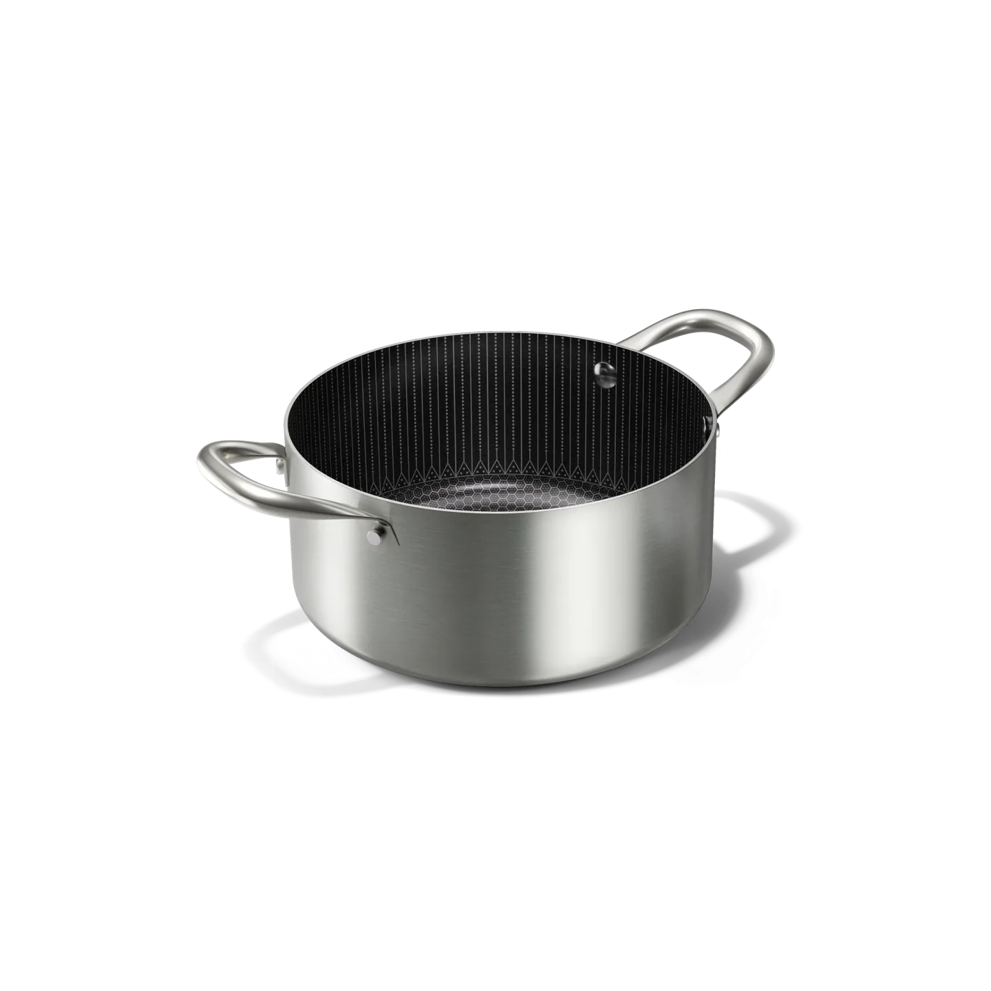 Honigfarbener Kochtopf 24 cm