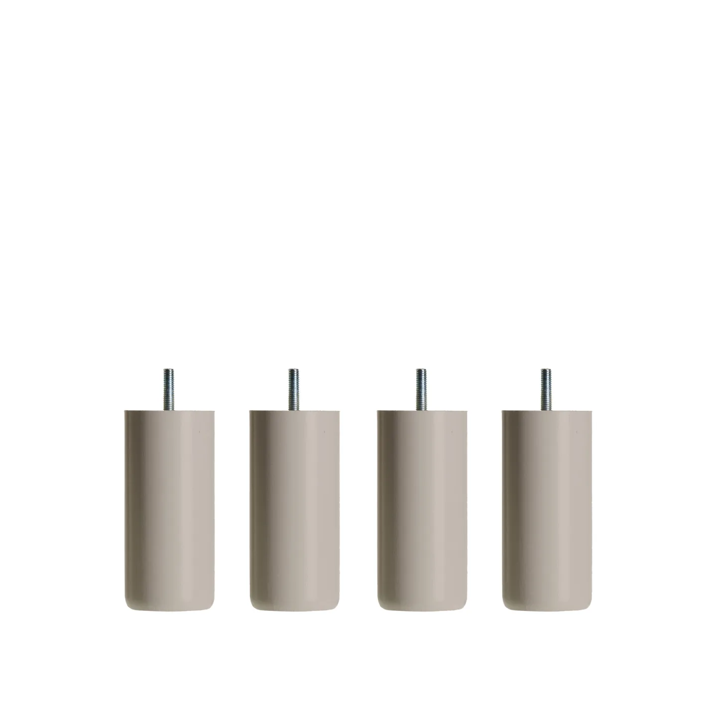 DUX - DUX SC sängben rund oatmeal 16 cm 4-pack - Sängben - Beige - Trä