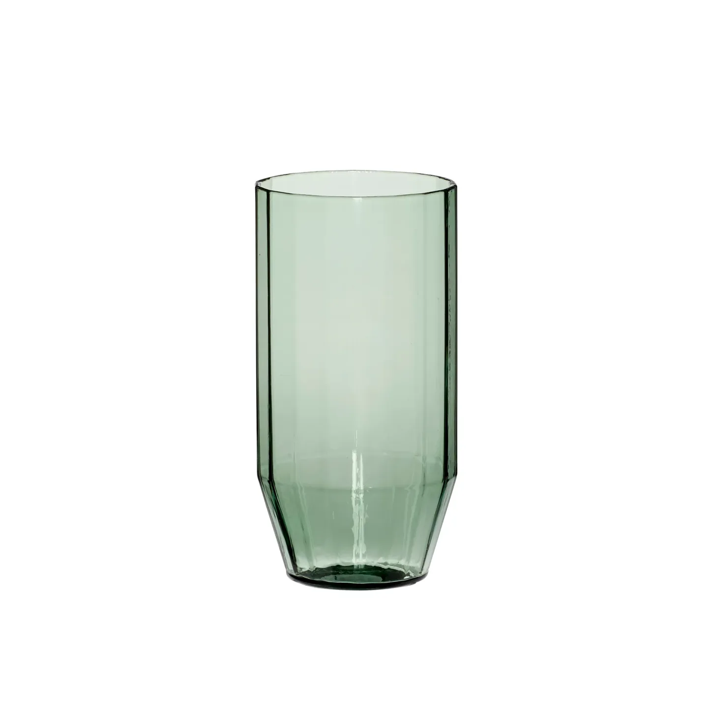 Hübsch Aster Wasserglas 14 cm Grün