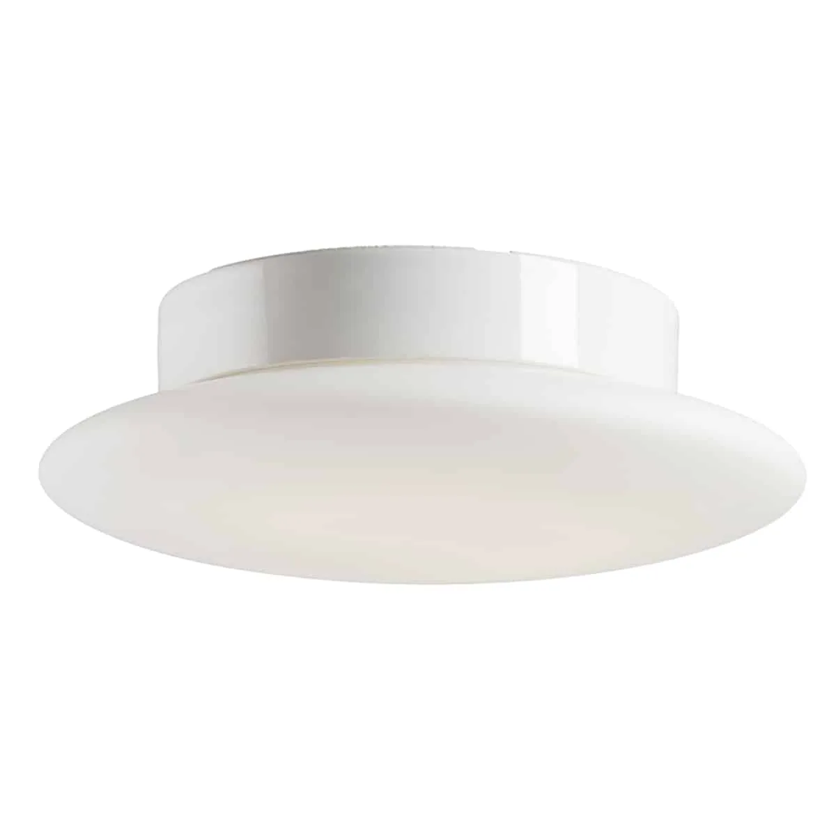 Aton Cairo Medium Porslinsarmatur LED 3000K Vit Matt Opalglas Ø300mm