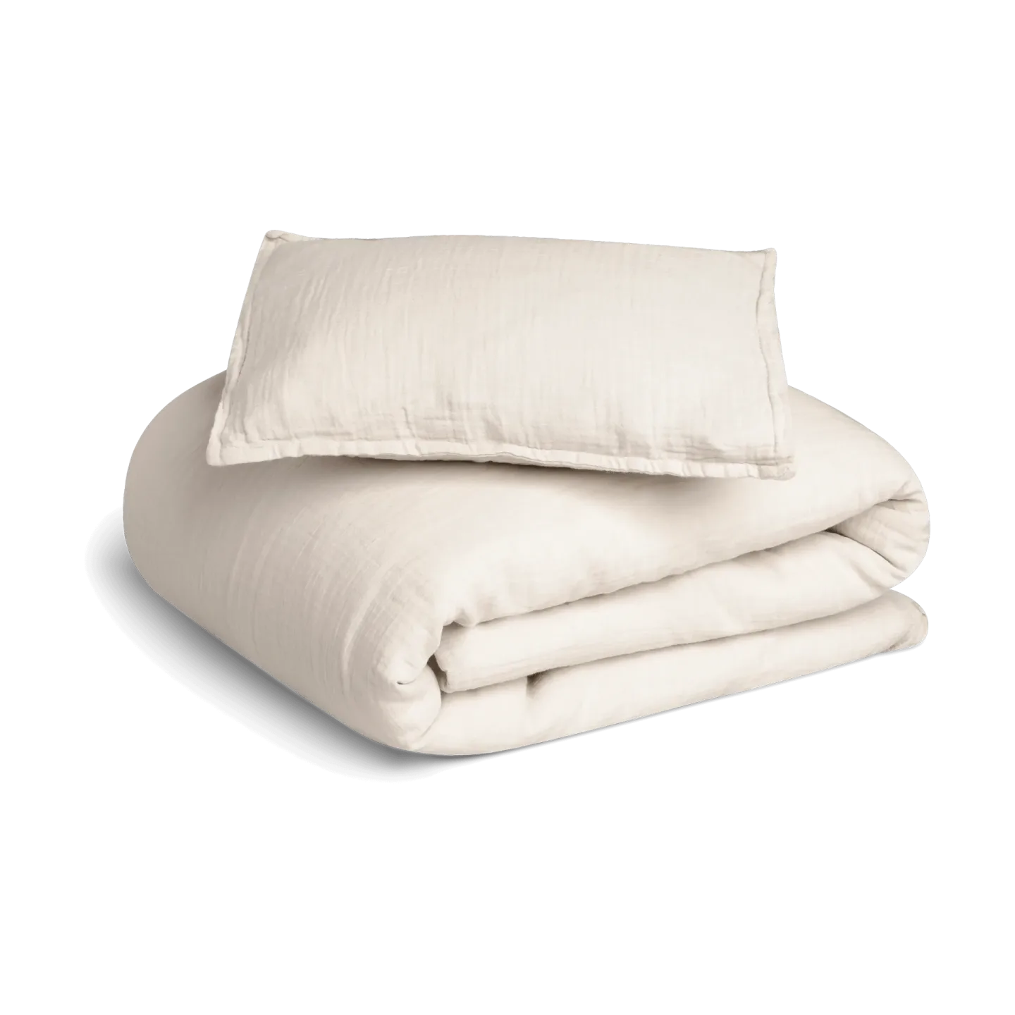 Garbo&Friends Eggshell Muslin Bettwäsche junior 100x130 cm/35x55 cm