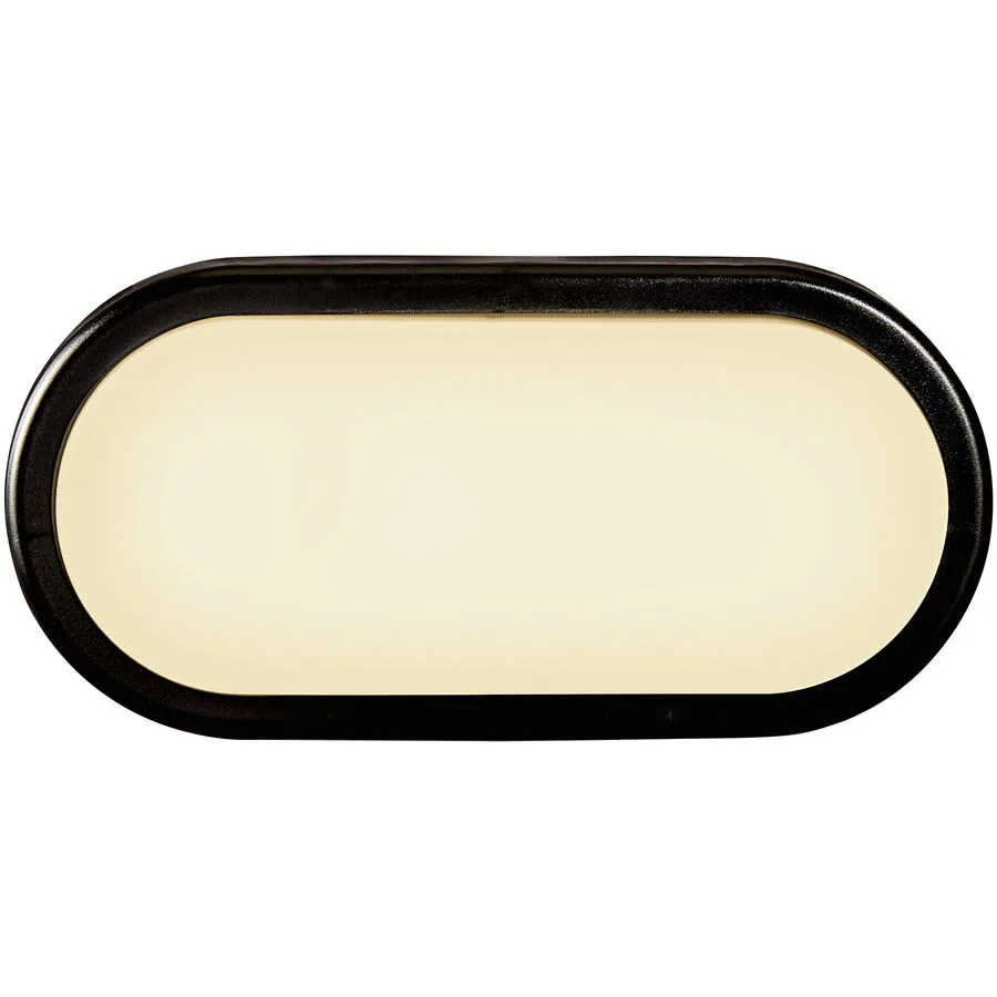 NORDLUX Wandlampe aussen Cuba Schwarz Kunststoff 10 cm 20.5 cm - Material: PVC - LED - Lichtfarbe: Warmweiss - LED Energiesparlampen