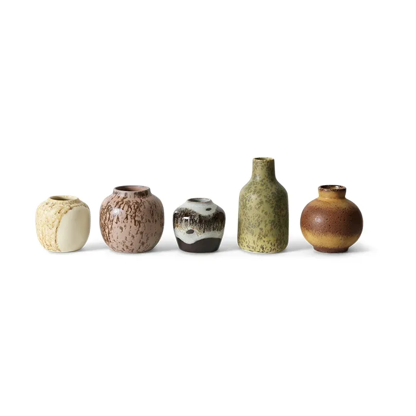 HKliving 70's Vasen klein 5-teilig Pursuit