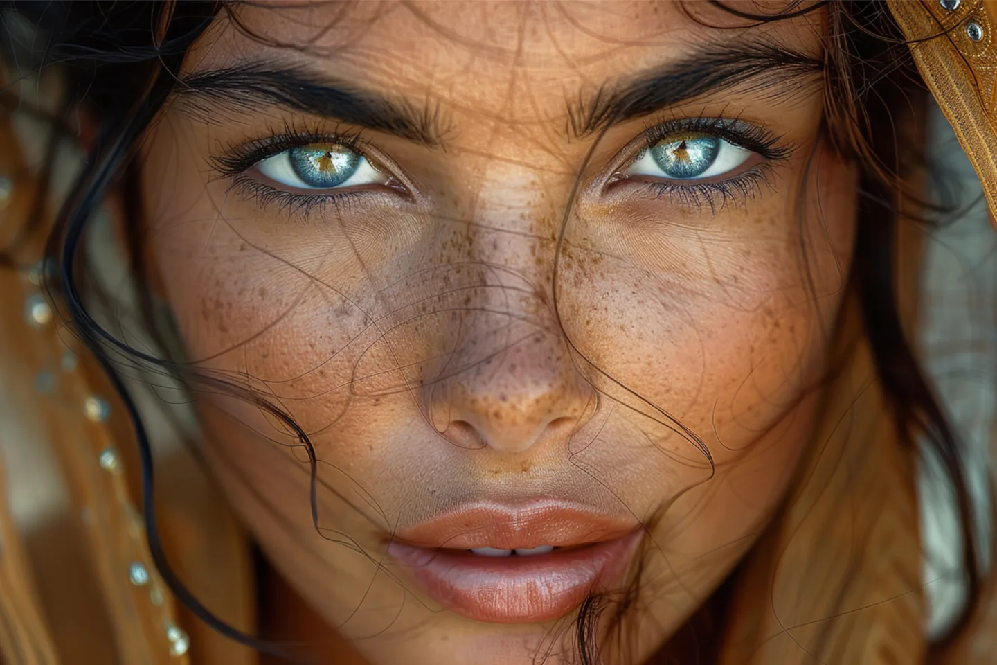 image LAND Canvas Green Eyes Oriental | Schubiger Möbel