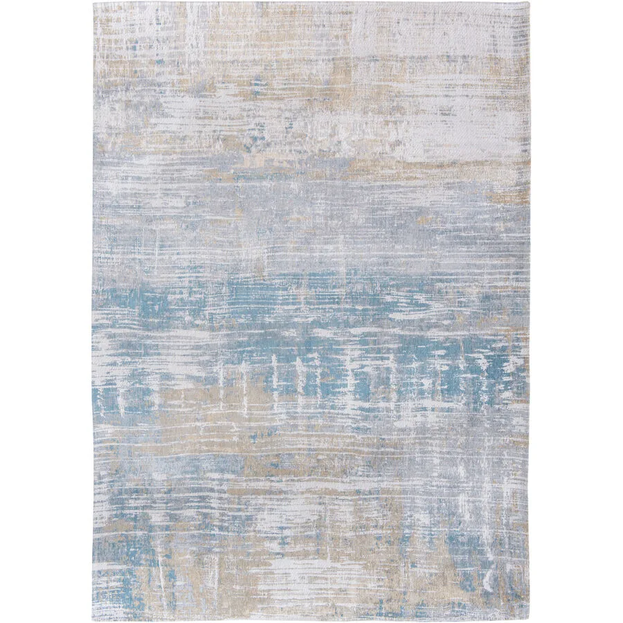 Teppich Streaks Blau Polyester 170 cm 240 cm