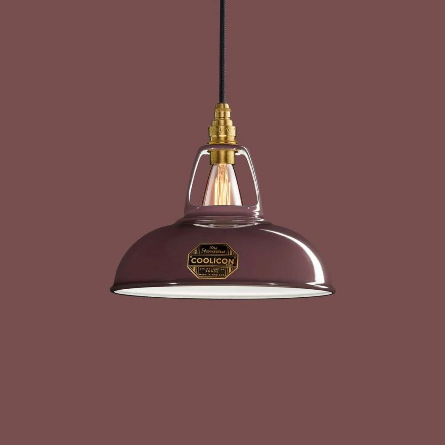 Original 1933 design pendellampe Metropolitan - Coolicon - Stue - Metal