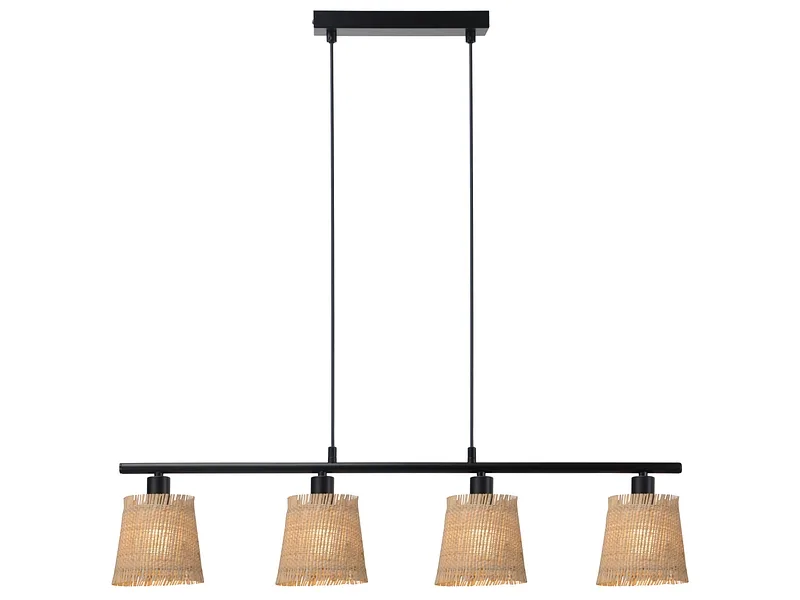 Hängelampe BALI 81x120cm schwarz