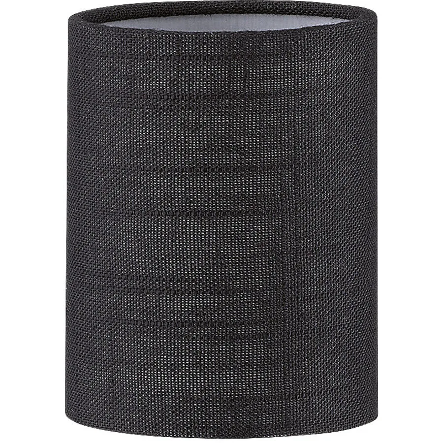 Lampenschirm Nero M6 Schwarz Leinen 9 cm 11 cm