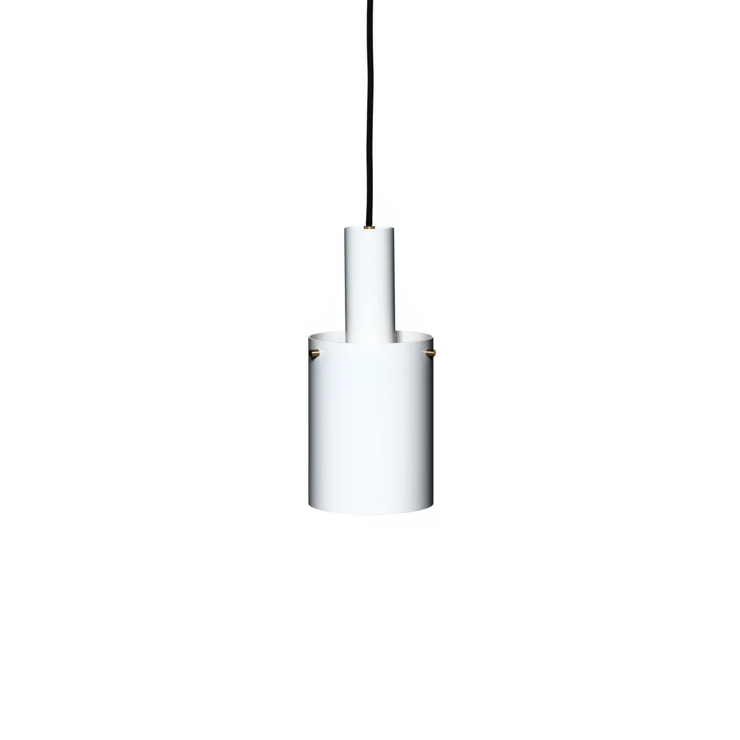 Rubn - Volume 2 Large White/ Brass - Pendellampor - Niclas Hoflin - Guld,Vit
